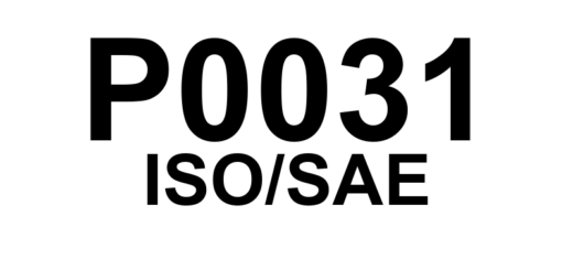P0031 - "Aquecedor da Sonda Lambda (HO2S) - Circuito de Controle Baixo (Banco 1 Sensor 1)"