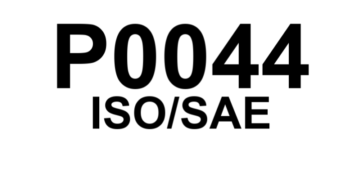 P0044 - "Aquecedor da Sonda Lambda (H2OS) - Circuito de Controle Alto (Banco 1 Sensor 3)"