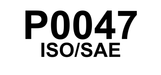 P0047 - "Solenoide de Controle do Turbo/Compressor 'A' - Circuito Baixo."