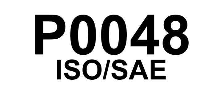 P0048 - "Solenoide de Controle do Turbo/Compressor 'A' - Circuito Alto."
