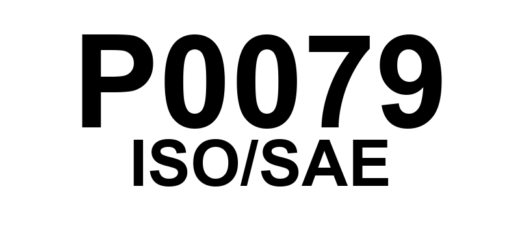 P0079 - "Solenoide de Controle da Válvula de Escape - Circuito Baixo (Banco 1)."