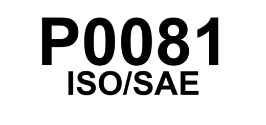 P0081 - "Solenoide de Controle da Válvula de Admissão - Circuito com Mau Funcionamento (Banco 2)."