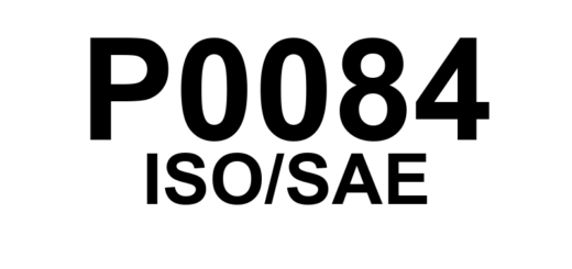 P0084 - "Solenoide de Controle da Válvula de Escape - Circuito com Mau Funcionamento (Banco 2)."