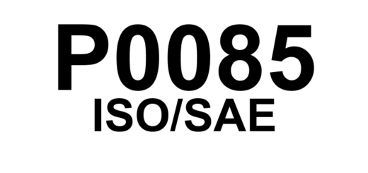 P0085 - "Solenoide de Controle da Válvula de Escape - Circuito Baixo (Banco 2)."