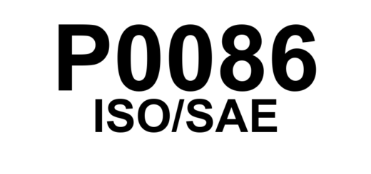 P0086 - "Solenoide de Controle da Válvula de Escape - Circuito Alto (Banco 2)."