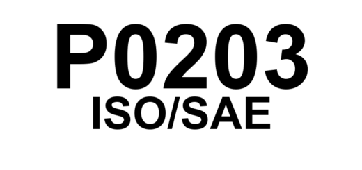 P0203 - "Injetor do Cilindro 3 - Circuito Aberto"