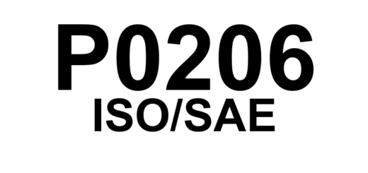 P0206 - "Injetor do Cilindro 6 - Circuito Aberto"