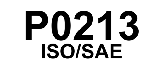 P0213 - "Injetor de Partida a Frio 1 - Mau Funcionamento"