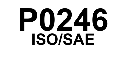 P0246 - "Solenoide da Wastegate do Turbo/Compressor 'A' - Alto"