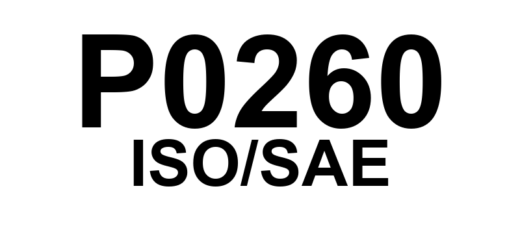 P0260 - "Controle de Medição de Combustível da Bomba Injetora 'B' - Intermitente"