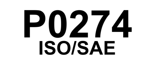 P0274 - "Injetor do Cilindro 5 'A' - Circuito Alto"