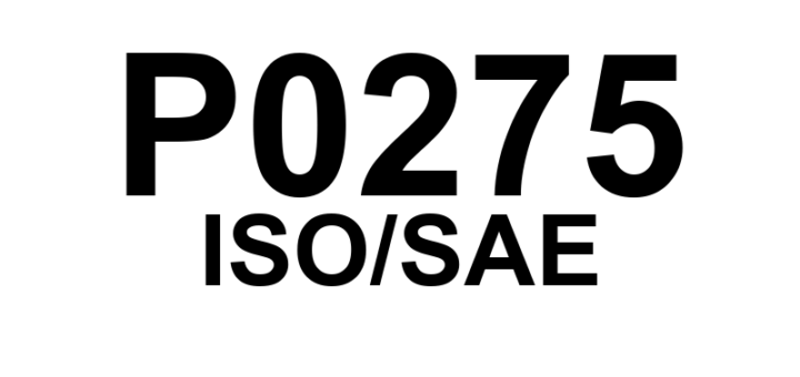 P0275 - "Cilindro 5 - Falha de Contribuição/Balanço"