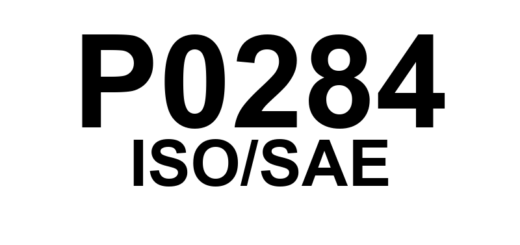 P0284 - "Cilindro 8 - Falha de Contribuição/Balanço"