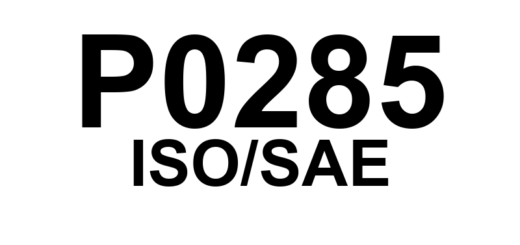 P0285 - "Injetor do Cilindro 9 'A' - Circuito Baixo"