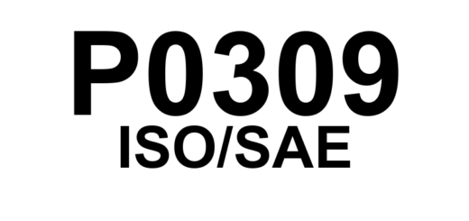 P0309 - "Falha de Combustão Detectada no Cilindro 9 Detectada."