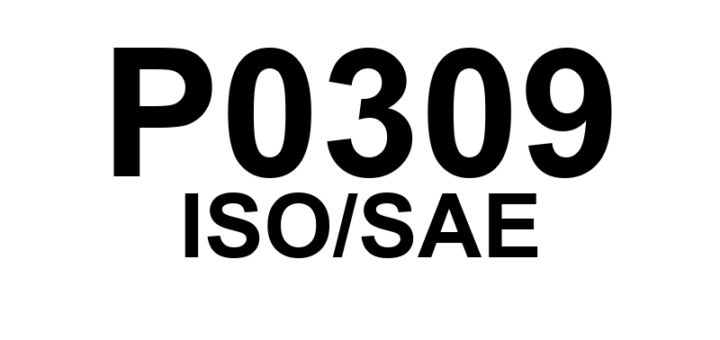 P0309 - "Falha de Combustão Detectada no Cilindro 9 Detectada."