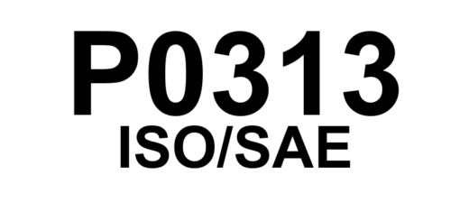 P0313 - "Falha de Combustão Detectada com Pouco Combustível"