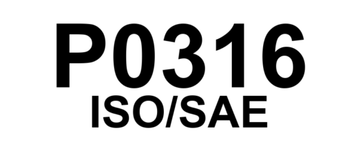 P0316 - "Falha de Combustão no Motor Detectada na Partida (Primeiras 1000 Rotações)"