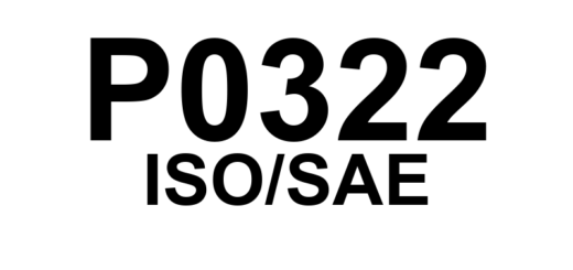 P0322 - "Rotação do Motor/ Distribuidor - Circuito de Entrada Sem Sinal"