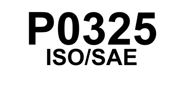 P0325 - "Sensor de Detonação 1 - Circuito com Mau Funcionamento (Banco 1)"