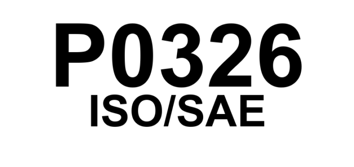 P0326 - "Sensor de Detonação 1 - Circuito com Falha de Faixa ou Desempenho (Banco 1)"