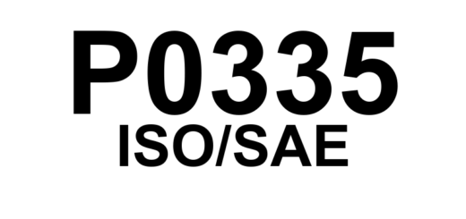P0335 - "Sensor de Posição do Virabrequim 'A' - Circuito com Mau Funcionamento"
