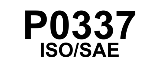 P0337 - "Sensor de Posição do Virabrequim 'A' - Circuito Baixo"