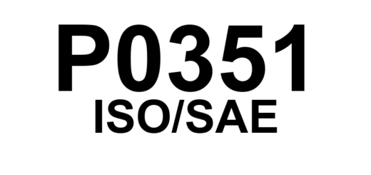 P0351 - "Bobina de Ignição 'A' - Circuito de Controle Primário Aberto"