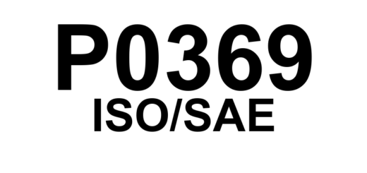 P0369 - "Sensor de Posição do Comando de Válvulas 'B' - Circuito Intermitente (Banco 1)"