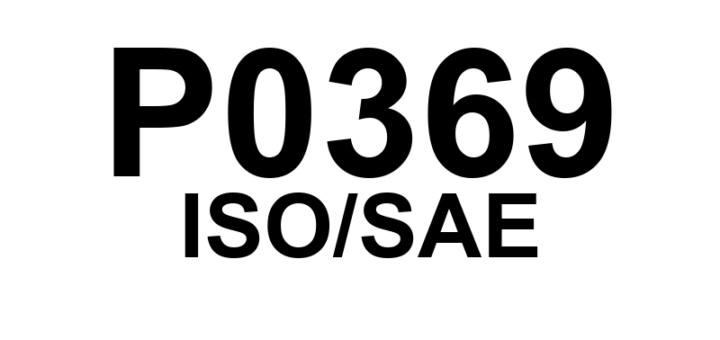 P0369 - "Sensor de Posição do Comando de Válvulas 'B' - Circuito Intermitente (Banco 1)"