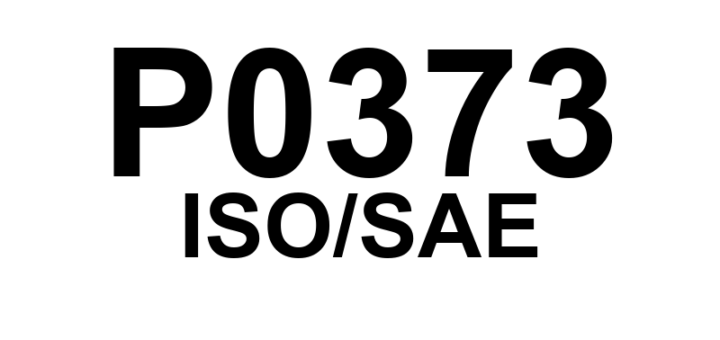 P0373 - "Sinal de Alta Resolução da Referência de Sincronismo 'A' - Pulsos Intermitentes/Inconstantes"