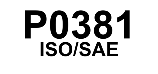 P0381 - "Indicador da Vela de Aquecimento - Circuito de Controle Aberto"