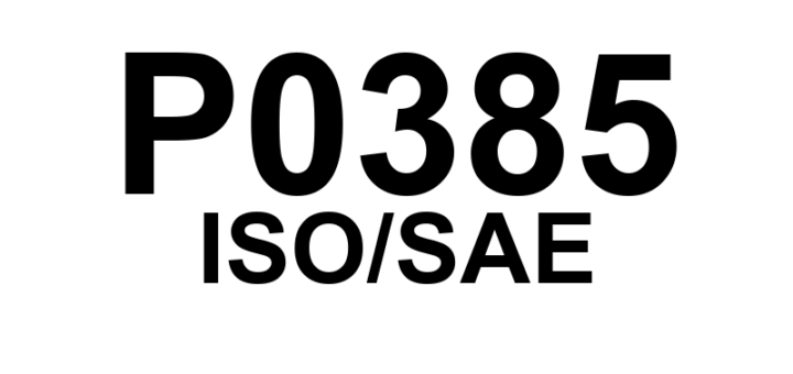 P0385 - "Sensor de Posição do Virabrequim 'B' - Circuito com Mau Funcionamento"
