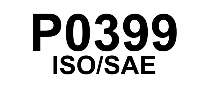 P0399 - "Sensor de Pressão do Cilindro 1 - Circuito Intermitente ou Irregular"