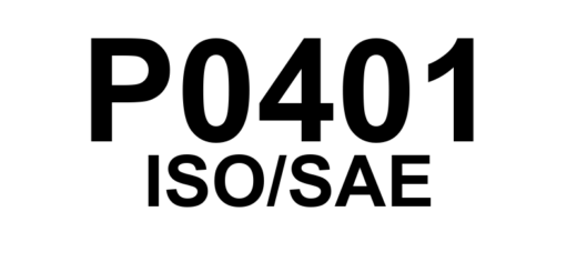 P0401 - "EGR 'A' - Fluxo Insuficiente Detectado"