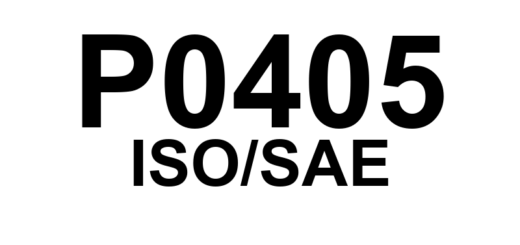 P0405 - "Sensor EGR 'A' - Circuito Baixo"