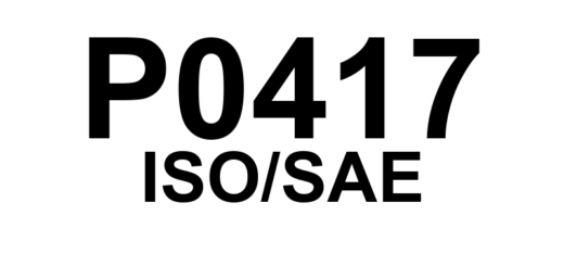 P0417 - "Válvula de Desvio do Sistema AIR 'B' - Circuito em Curto"