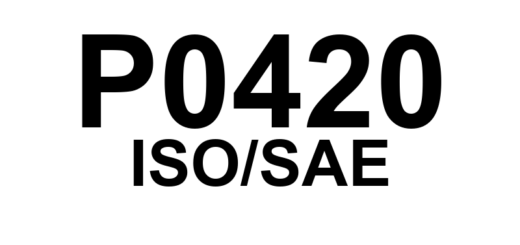 P0420 - "Sistema Catalítico - Eficiência do Sistema Abaixo do Limite (Banco 1)"