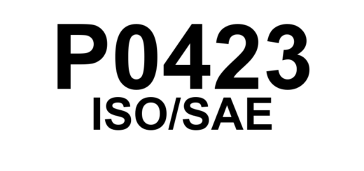P0423 - "Catalisador Aquecido - Eficiência Abaixo do Limite (Banco 1)"