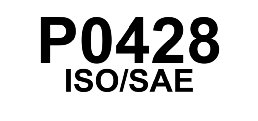 P0428 - "Sensor de Temperatura do Catalisador - Circuito Alto (Banco 1 Sensor 1)"