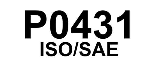 P0431 - "Catalisador 1 - Eficiência Abaixo do Limite (Banco 2)"