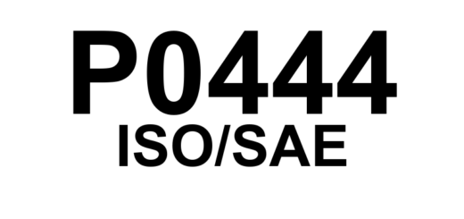 P0444 - "Válvula de Controle de Purga do Sistema EVAP 'A' - Circuito Aberto"