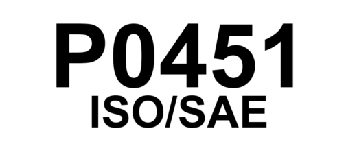 P0451 - "Sensor/Interruptor de Pressão do Sistema EVAP 'A' - Circuito com Falha de Faixa ou Desempenho"