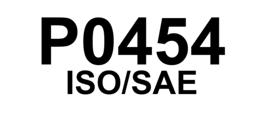 P0454 - "Sensor/Interruptor de Pressão do Sistema EVAP 'A' - Circuito Intermitente"