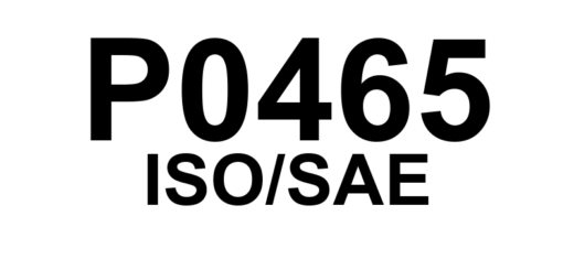 P0465 - "Sensor de Fluxo de Purga do EVAP - Circuito com Mau Funcionamento"