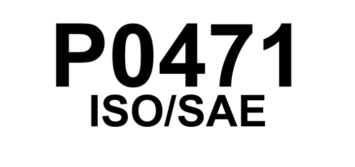 P0471 - "Sensor de Pressão de Escape 'A' - Circuito com Falha de Faixa ou Desempenho"