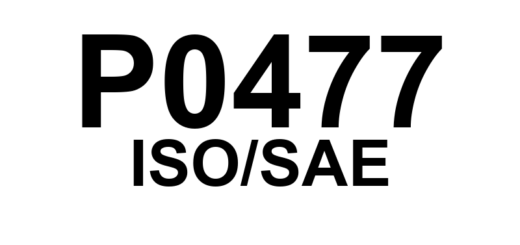 P0477 - "Válvula de Controle de Pressão de Escape 'A' - Baixa"