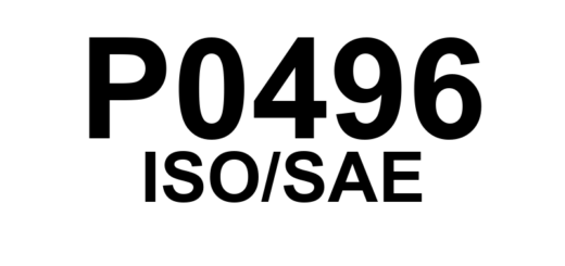 P0496 - "Sistema EVAP - Vazão de Purga Alta."