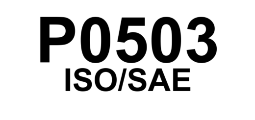 P0503 - "Sensor de Velocidade do Veículo 'A' - Circuito Intermitente/Irregular/Alto"
