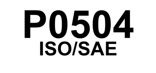 P0504 - "Interruptor de Freio 'A'/'B' - Falha de Correlação"